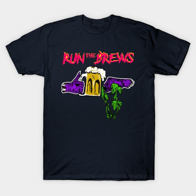 RUN the BREWS T-Shirt by HopNationUSA